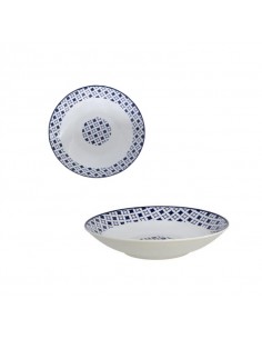 Plato hondo porcelana...