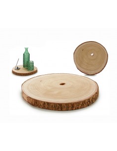 Rodaja tronco madera 29cm