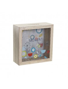 Hucha de madera Moment