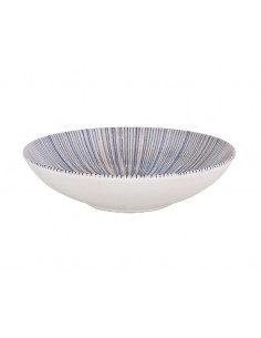 Plato hondo azul Ravi