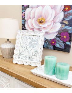 Marco foto blanco 15x20cm...