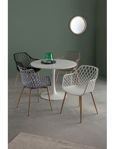 Silla blanca reijilla Cristina