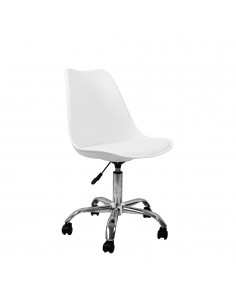 Silla de escritorio blanca...