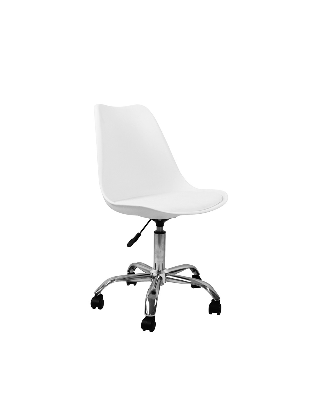 Silla de escritorio blanca Newton