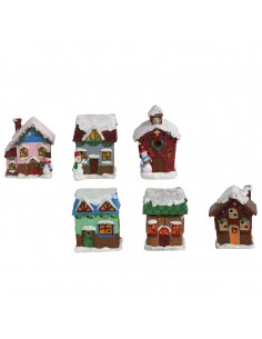Figura casita navideña con... 2