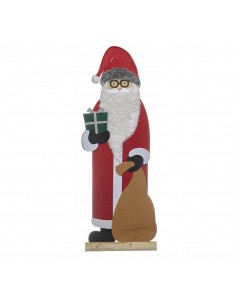 Figura Papá Noel de fieltro...