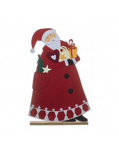 Figura Papá Noel de fieltro...