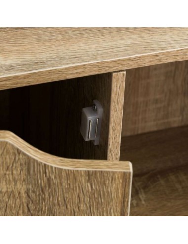 Estantería nórdica 3 puertas Zoe