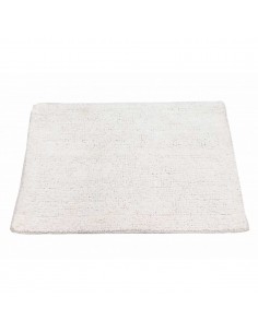 Alfombra de baño blanca...