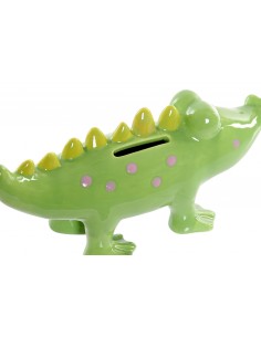 Hucha cerámica cocodrilo 2