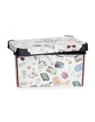 Caja almacenaje PVC recuerdos