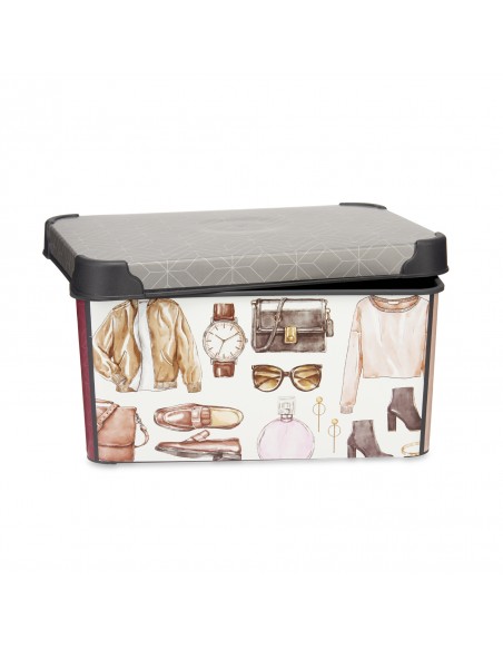 Caja almacenaje PVC ropa