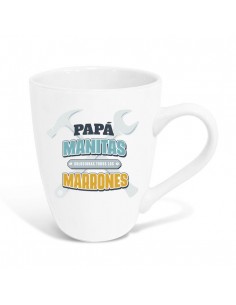 Taza mug Papá manitas