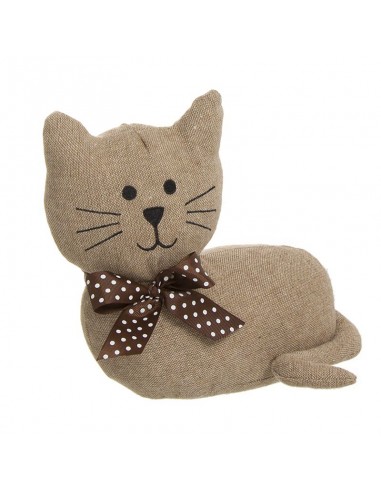 Tope para Puerta Peluche Gato 18 x 10 x 31cm – Dcasa丨