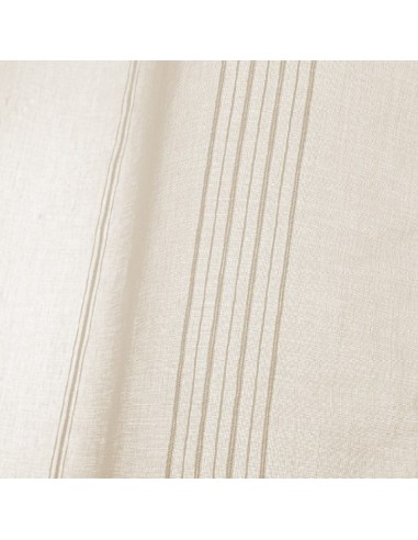 Cortina visillo beige 260x140 cm