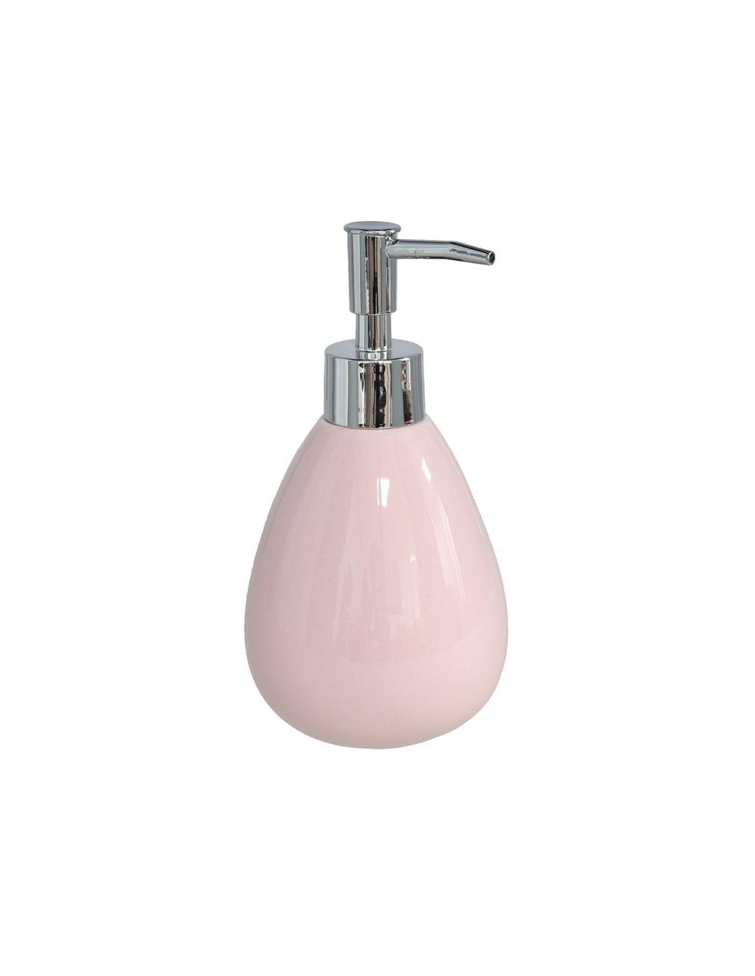 Dispensador jabón baño rosa 350ml Zenia