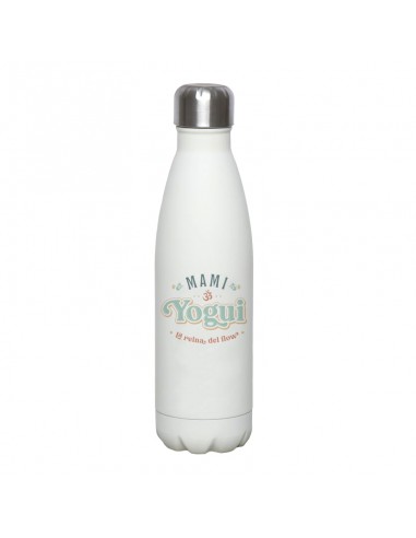 Botella acero inoxidable 500ml Mamá Yogui