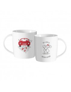 Taza mug 350ml Novios