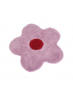 Alfombra baño flor de algodón