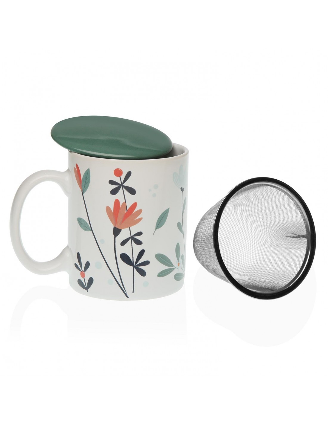 Taza infusión floral 300ml Ancora