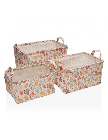 Cesta rectangular floral Etna