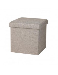 Puf almacenaje beige Klein