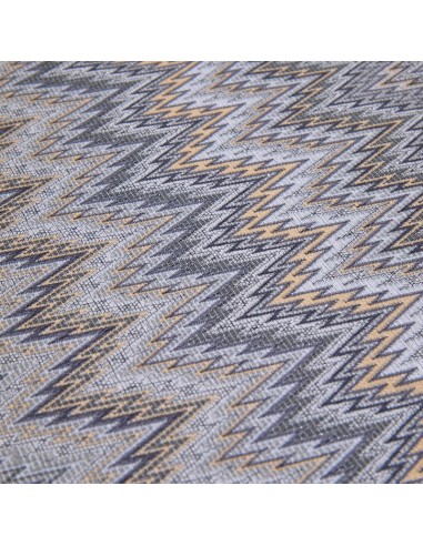 Camino de mesa gris plateado Camino de mesa gris plateado