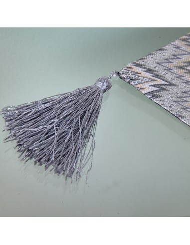 Camino de mesa gris plateado Camino de mesa gris plateado