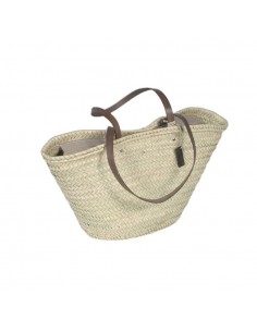Bolso capazo asa marrón