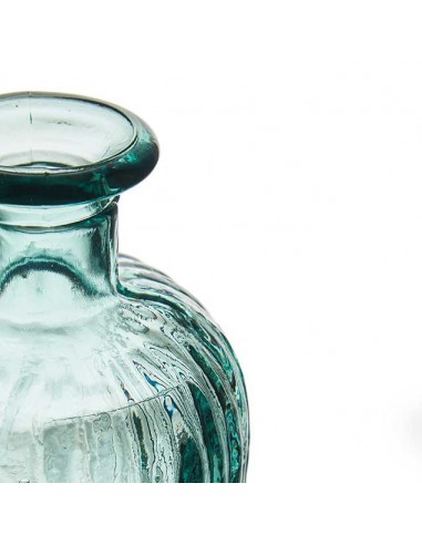 Jarrón botella vidrio reciclado...