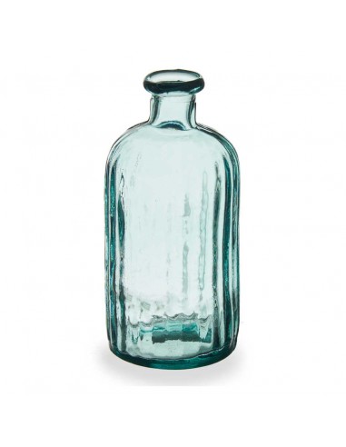 Botella vidrio reciclado rayado 0,7L