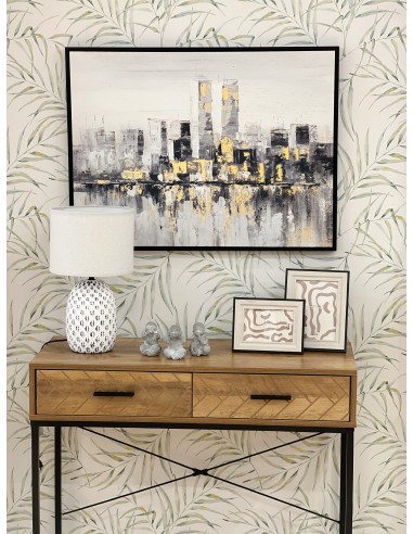 Cuadro lienzo enmarcado 80cm City