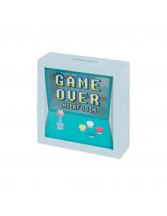 Hucha madera Game Over 18cm