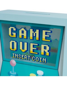 Hucha madera Game Over 18cm 2