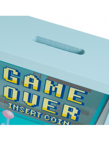 Hucha madera Game Over 18cm