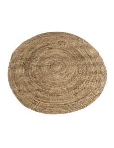 Alfombra redonda yute 110cm