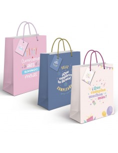 Bolsa papel cumpleaños 23cm