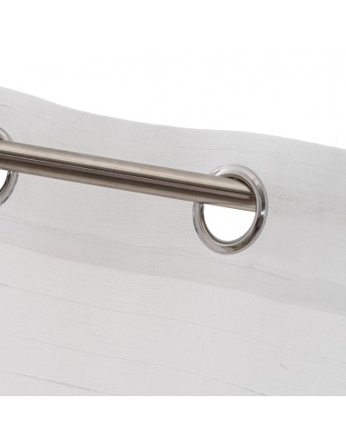 Cortina visillo blanco linen...