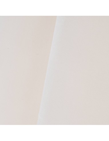 Cortina blanca lisa 140x260cm Carolina