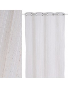 Cortina visillo beige...