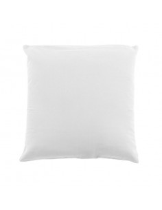 Cojin blanco liso 60x60cm