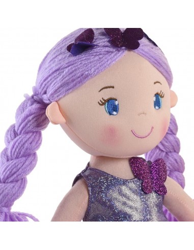 Muñeca bailarina tela poliester 40cm