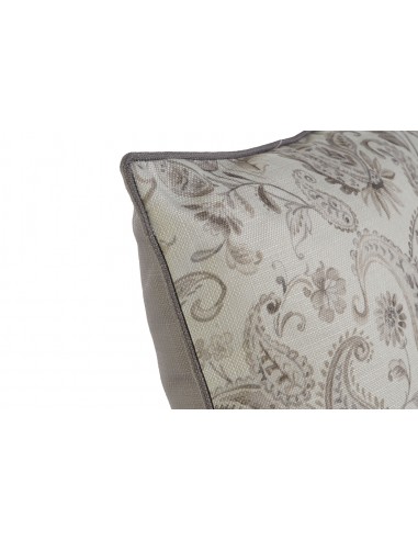 Cojin cuadrado cachemire 45cm Noir