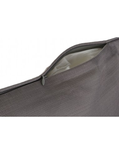 Cojin cuadrado cachemire 45cm Noir