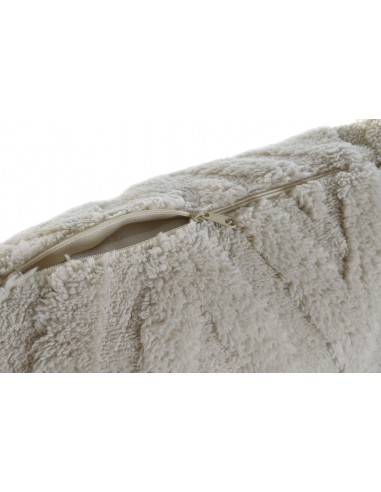 Cojin cuadrado rombos crema 45cm