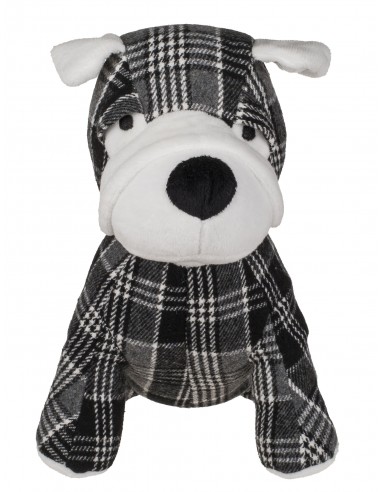 Tope de puerta perro blanco y negro Tope de puerta perro blanco y negro