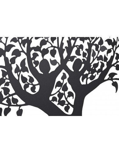 Decoración pared de metal árbol 40cm