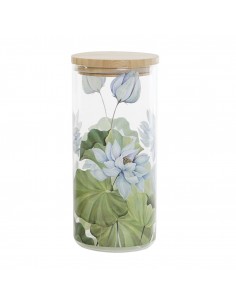 Bote borosilicato nenúfares...