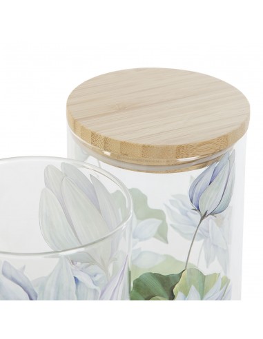 Bote borosilicato nenúfares 1,4L