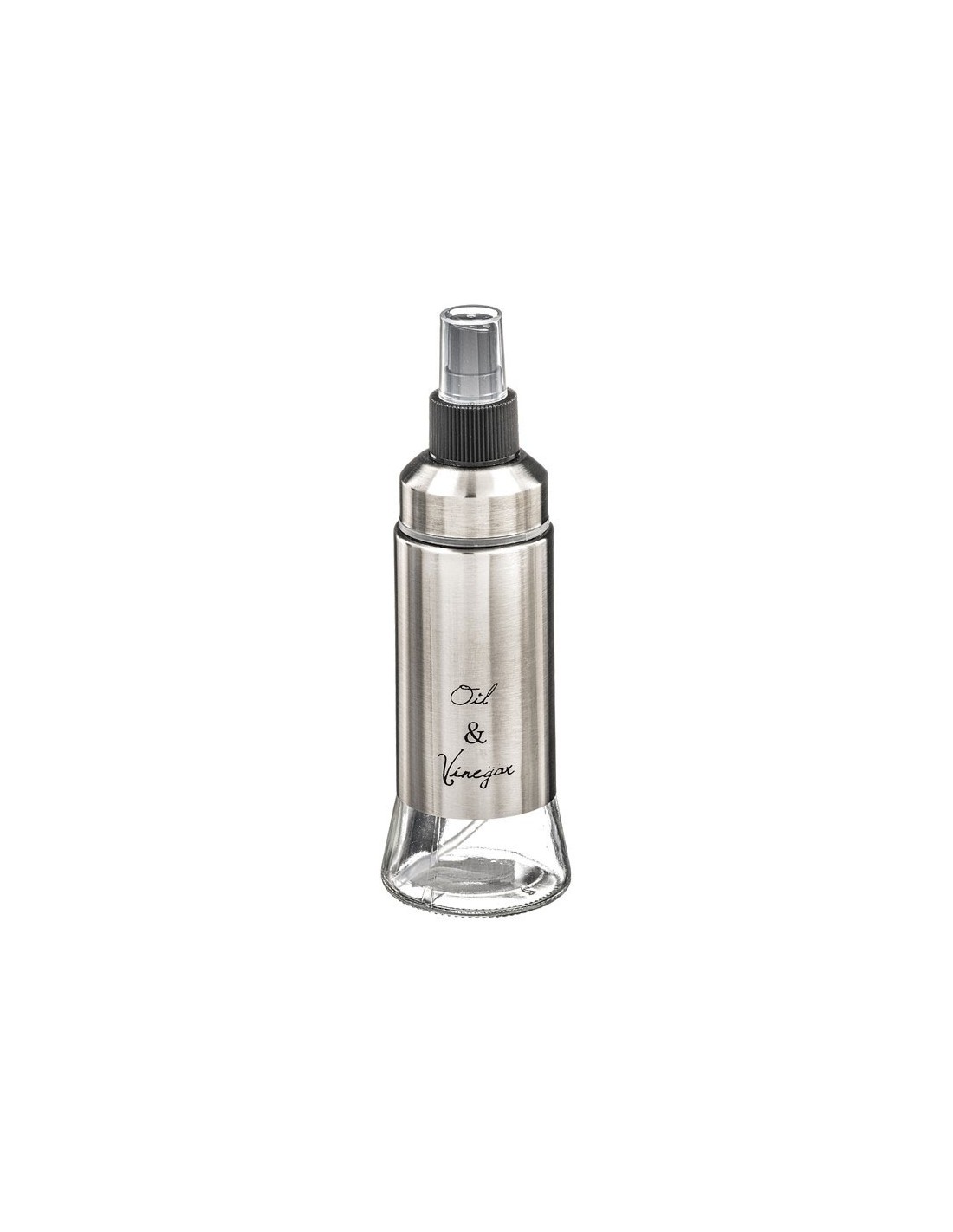 Aceitera spray cristal y acero 170ml